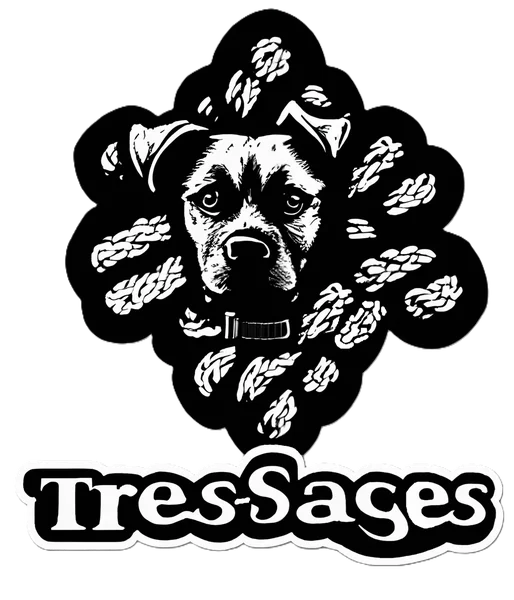 Tres-Sages, colliers en paracorde pour chien